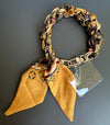 Scarf phone case wrist wrap keychain/purse charm