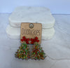 Doohickies 2" festive acrylic Christmas tree earrings