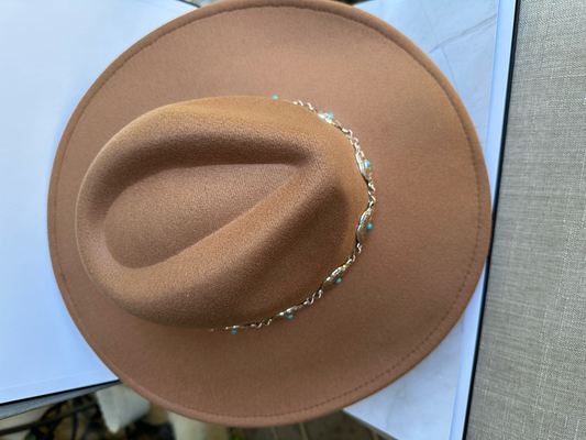 Kenze Panne rancher hat with concho hat band