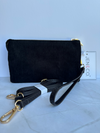 Jen & Co 3 Riley monogrammable compartment crossbody/wristlet purse