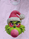Green guy bubble crochet with Bling T-Shirt