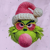 Green guy bubble crochet with Bling T-Shirt
