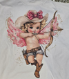 Valentine's T-Shirt Cupid Cowgirl