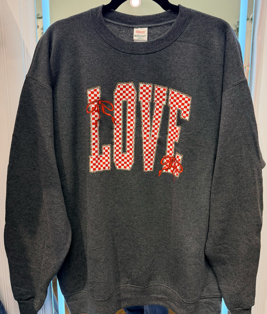 Love sweatshirt