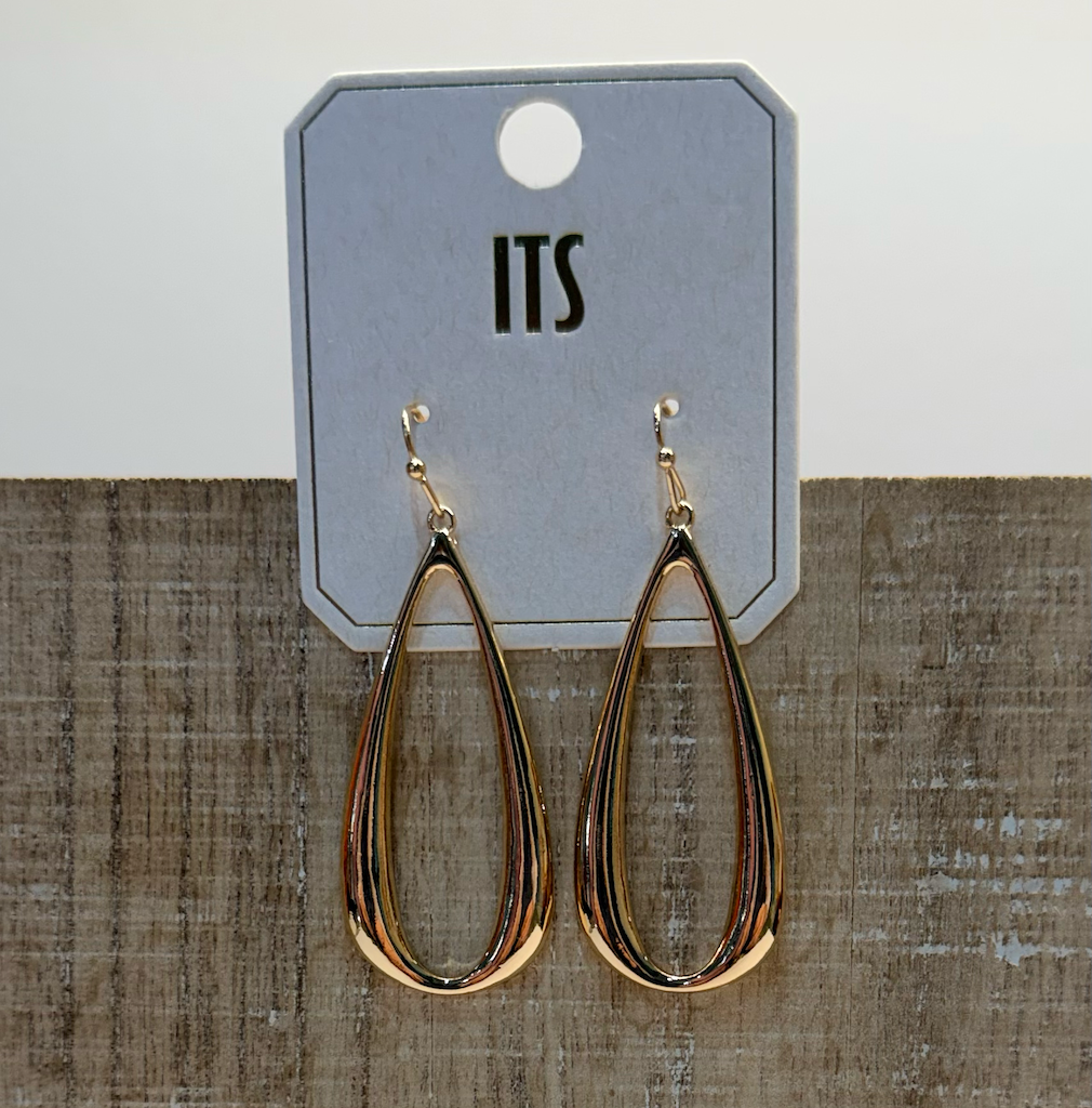 ITS Gold hoop earrings