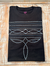Black boot stitch T-Shirt