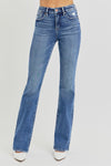 Risen tummy control high rise straight jeans