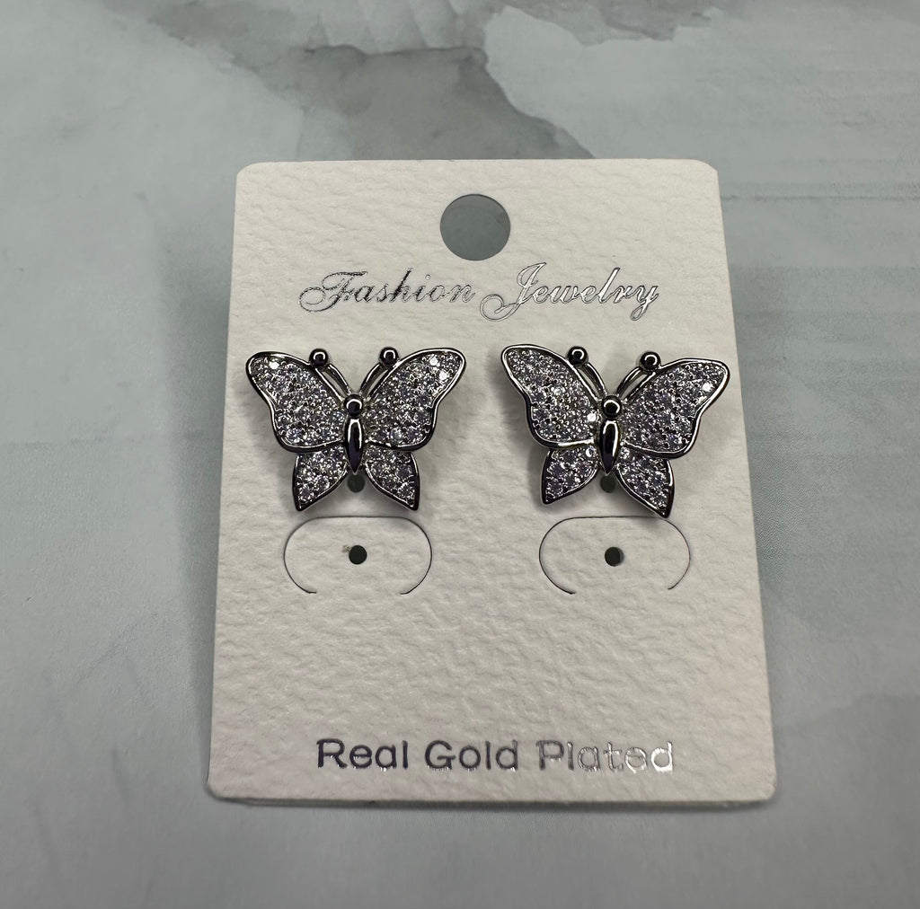 Butterfly earrings