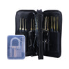 24 pc. Lock Picking Tools - Multi-function advanced lock pick set, with bag, and clear practice lock Gifts Ivy and Pearl Boutique   