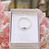 Infant to bride keepsake bracelet