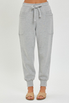 Risen high-rise side pocket relaxed jogger pants