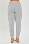 Risen high-rise side pocket relaxed jogger pants