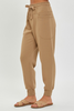 Risen high-rise side pocket relaxed jogger pants