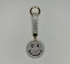 Bling smiley keychain