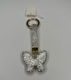 Bling butterfly keychain