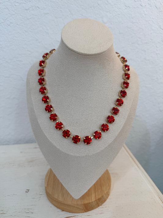 Small gem necklace