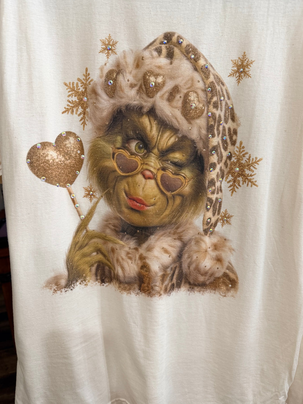 Grinch bling T-Shirt
