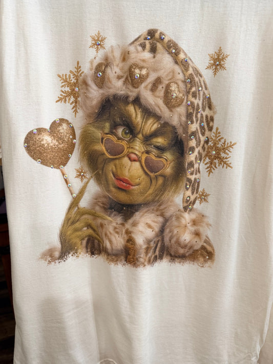 Grinch bling T-Shirt