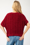 Ultra soft short sleeve sweater top