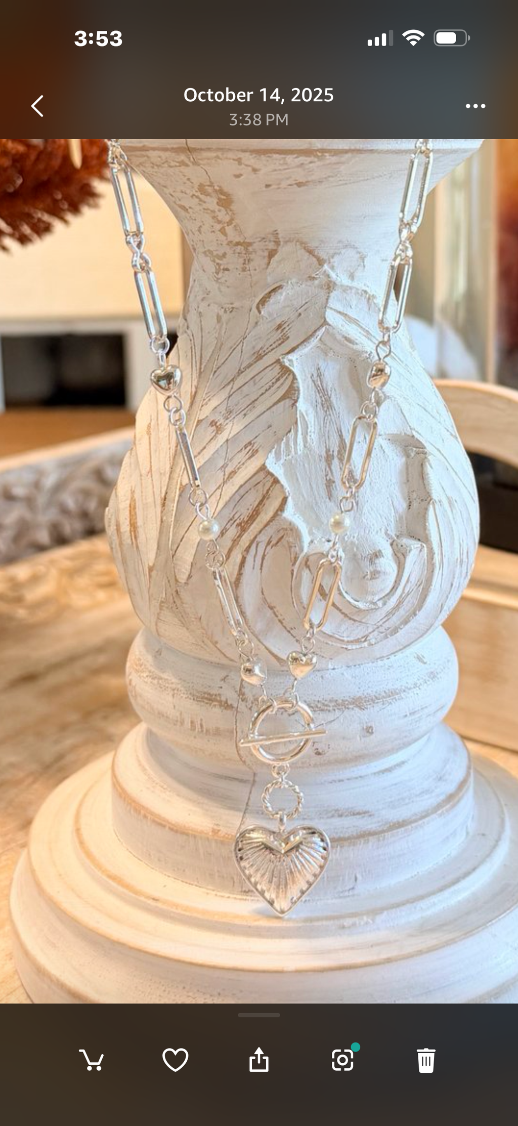 Small heart necklace