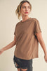 RESTOCKED FALL COLORS Mali Baby Tee Short Sleeve Top