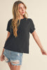 RESTOCKED FALL COLORS Mali Baby Tee Short Sleeve Top