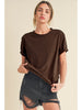 RESTOCKED FALL COLORS Mali Baby Tee Short Sleeve Top
