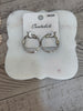 Layered wire hoop earrings