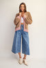 Two tone long sleeve cardigan