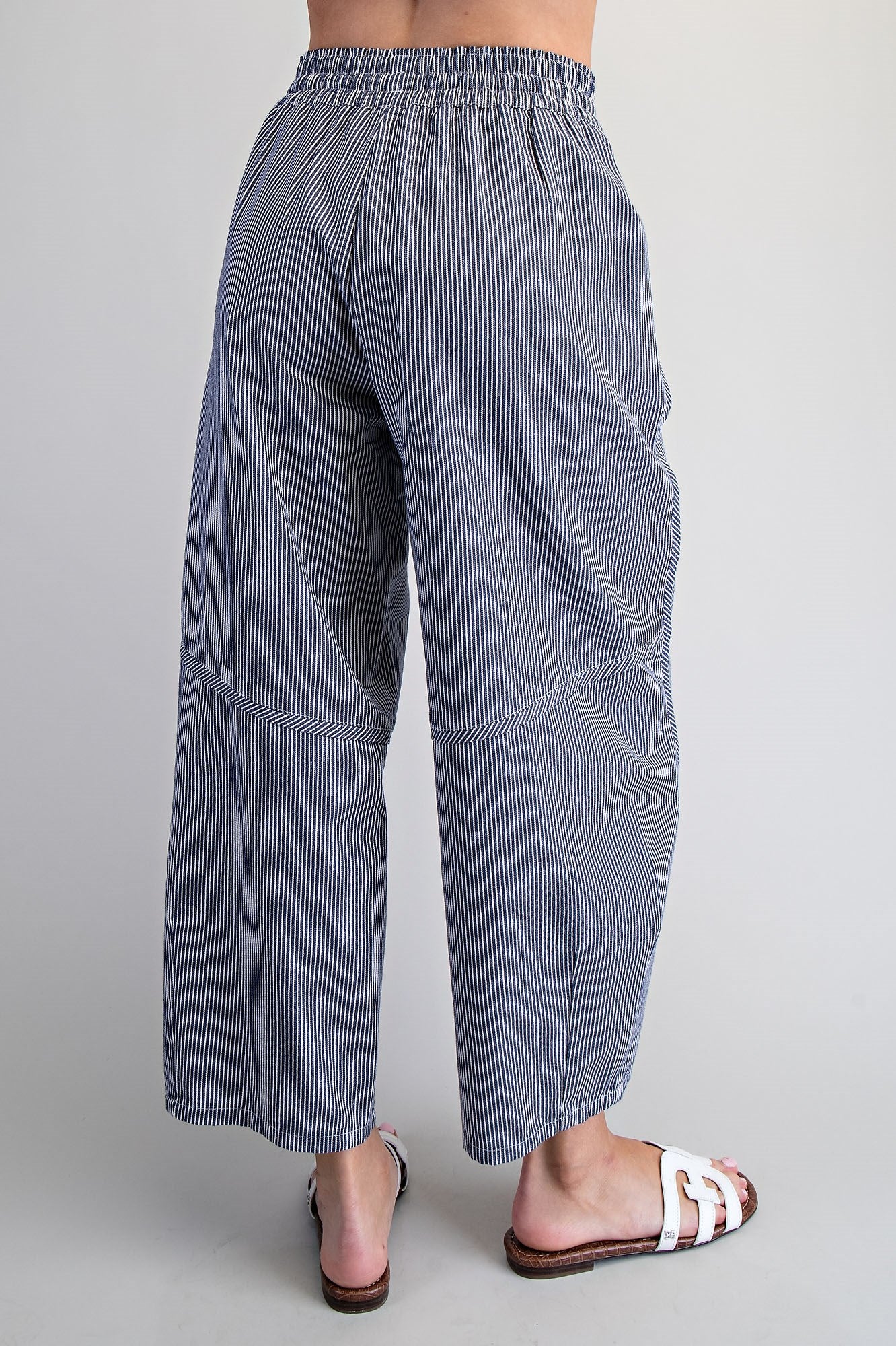 RESTOCKED Off white Striped Relaxed Fit Pants