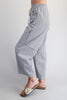 Off white Striped Relaxed Fit Pants