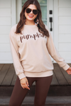 Pumpkin Corded sweatshirt