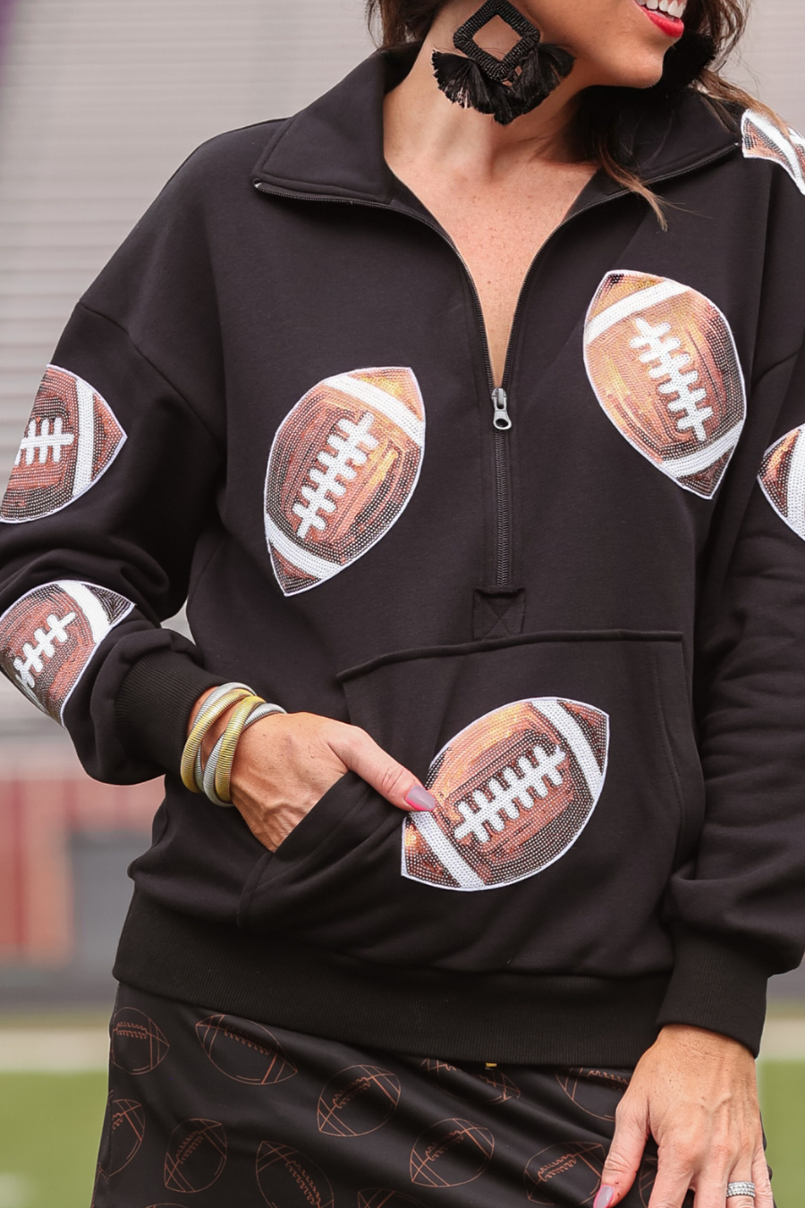 Kickoff quarter zip pullover from Jess Lea