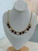 Multi-color gem necklace