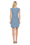 Jane floral cap sleeve shift dress