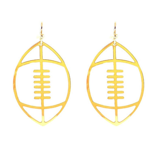 Football wire earrings Earrings Kenze Panne Gold