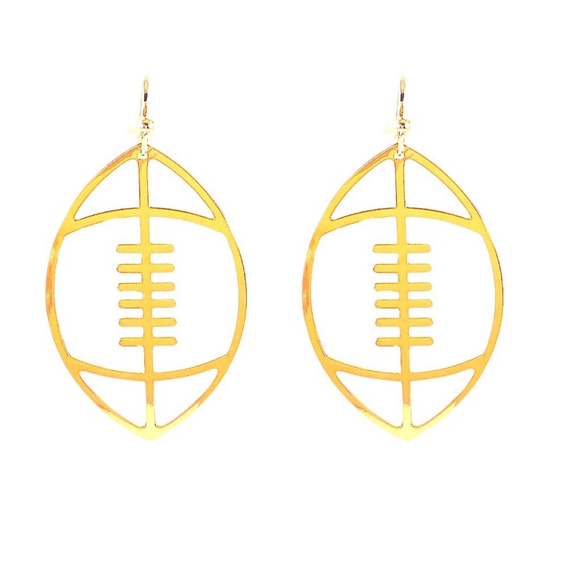 Football wire earrings Earrings Kenze Panne Gold  