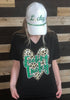 Feeling Lucky on Leopard Heart T-Shirt T-Shirt Spirit to a Tee   