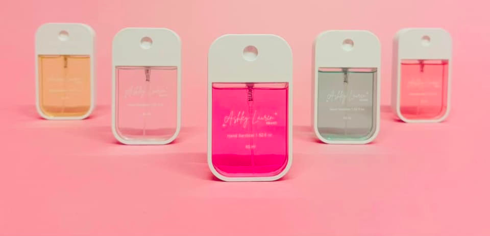 Compact Scented Hand Sanitizer Spray