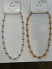 Large and small beaded necklaces