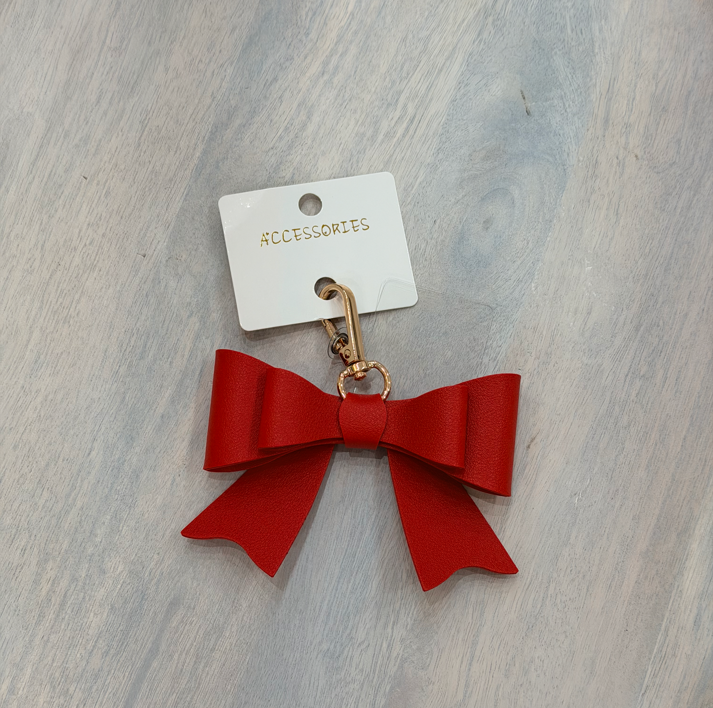 Bow phone keychain
