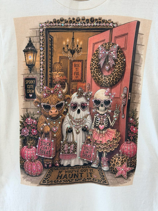 Blinged trick or treaters - If you've got it, haunt it Halloween T-Shirt