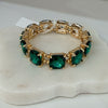 Green gem bracelet