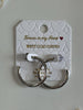 14k dipped hoop earrings - MULTIPLE COLORS