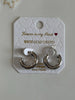 14k dipped hopp earrings