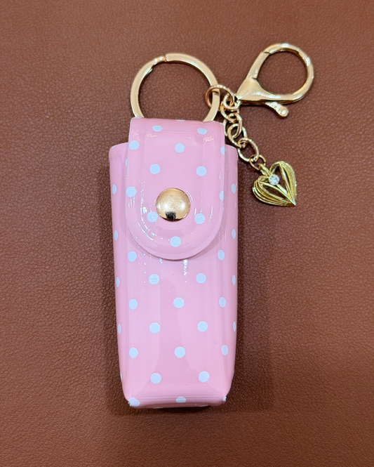 Lip balm/chapstick holder keychain (multiple styles)