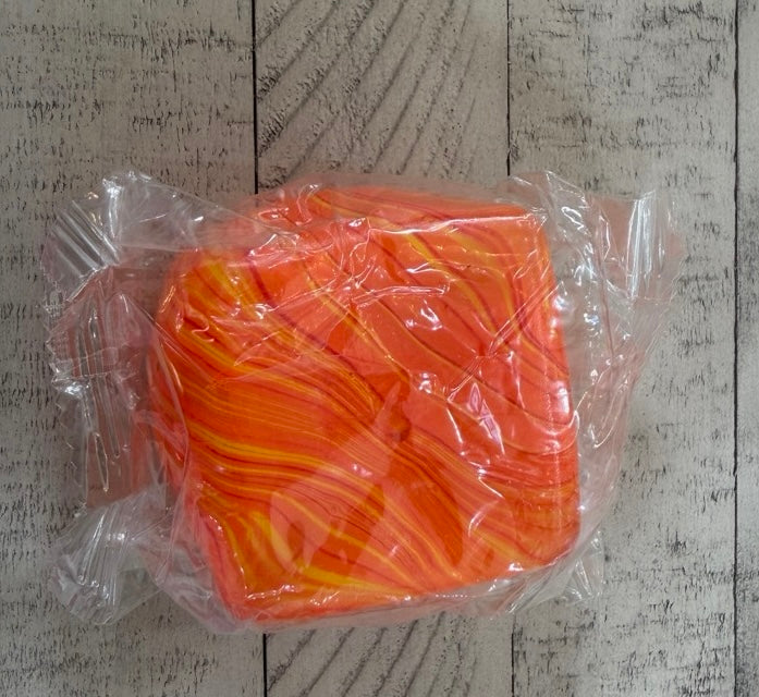 Tie dye cube fidget toy