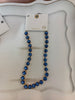 Medium gem 18k gold plated necklace