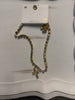 Gem necklace with gemmed cross