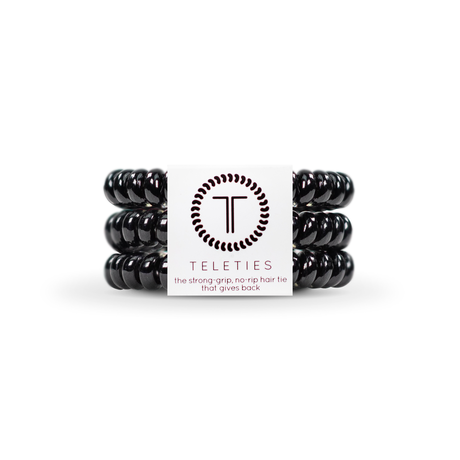 Teleties hair ties (double as a bracelet) Hair Accessories Teleties Small Jet Black 